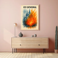 Ice Cathedral Poster
