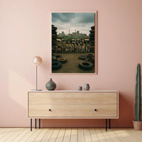 Detroit, Michigan Industrial Legacy Poster