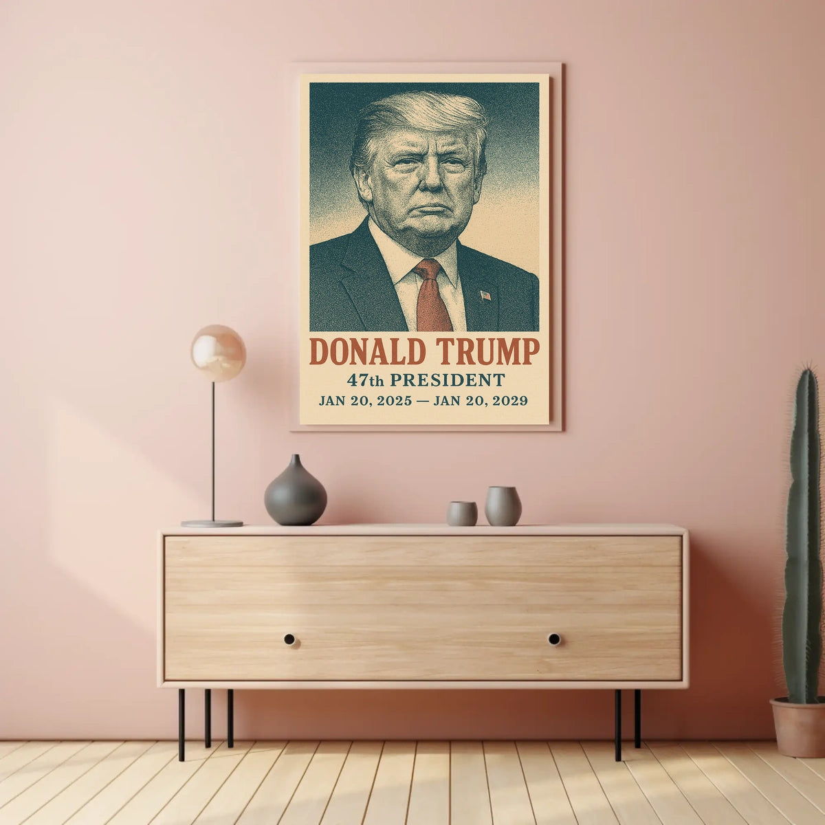Donald Trump 47Th President Poster