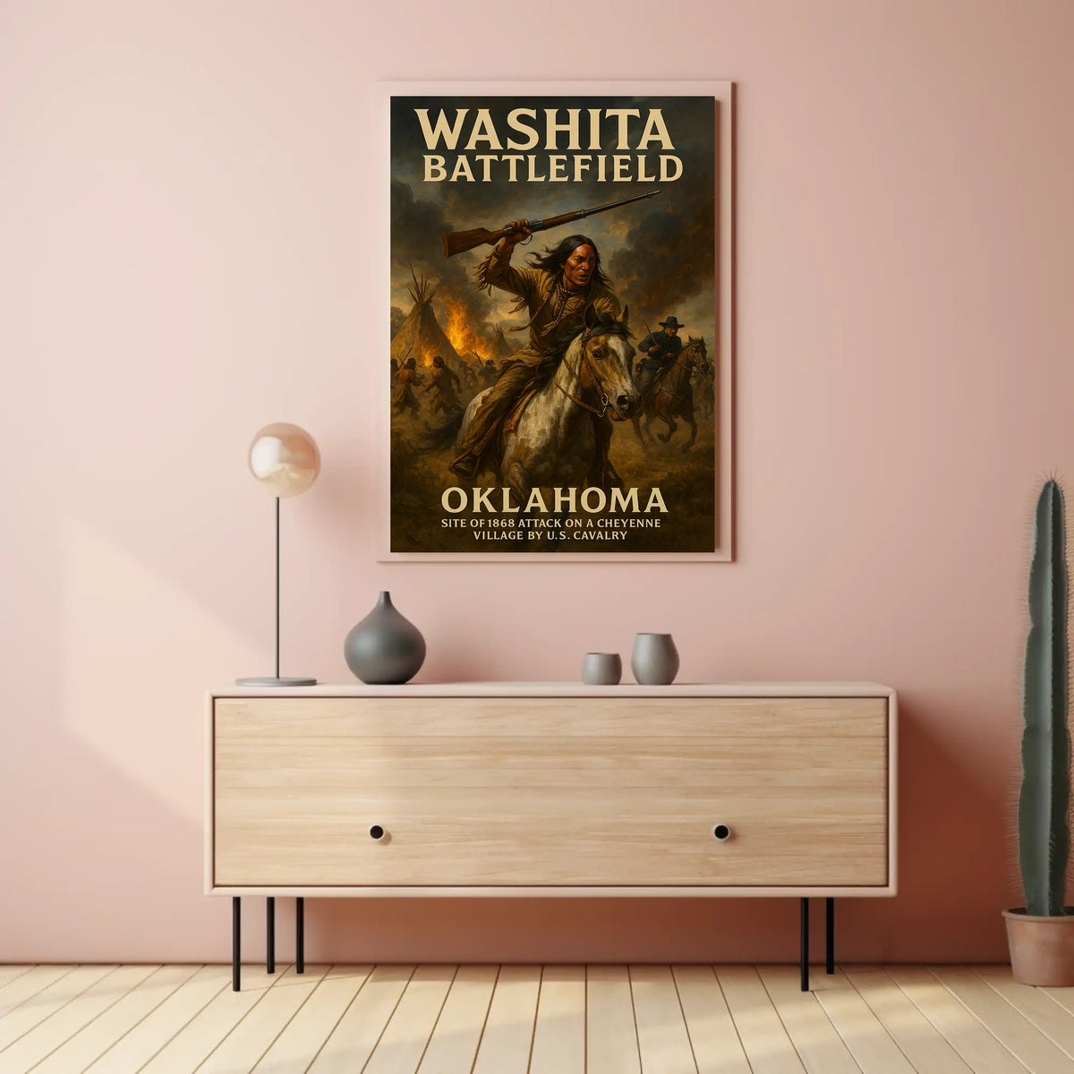 Washita Battlefield Poster