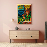 Oregon Highlights Poster
