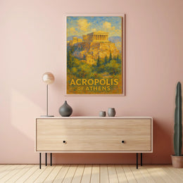 Acropolis of Athens Poster