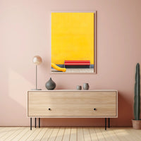 Playground Scene Vibrant Poster Wall Art