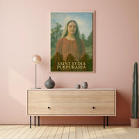 Saint Lydia Purpuraria Poster