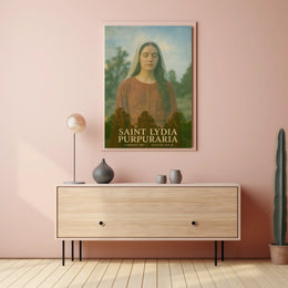 Saint Lydia Purpuraria Poster