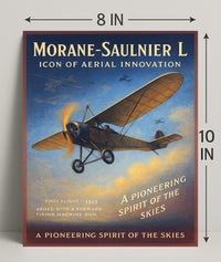 Morane-Saulnier L Icon of Aerial Innovation Poster PosterGoat