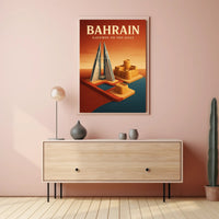 Bahrain Gateway to the Gulf Cultural Heritage Poster