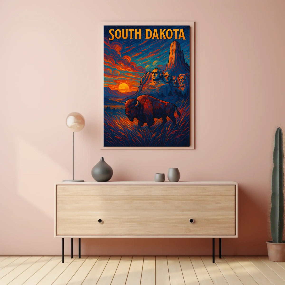South Dakota Scenic Poster