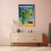 Discover Mozambique Poster PosterGoat