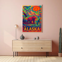 Vibrant Alaska Wilderness Poster