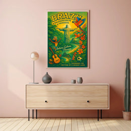 Brazil A Kaleidoscope Of Wonders Poster