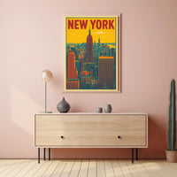 New York Skyline Poster