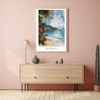 Serene Seychelles Poster
