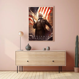 Benjamin Harrison President Poster