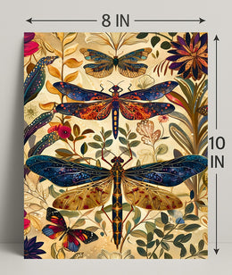 Nature-Inspired Insect Design Abstract or Artistic Poster