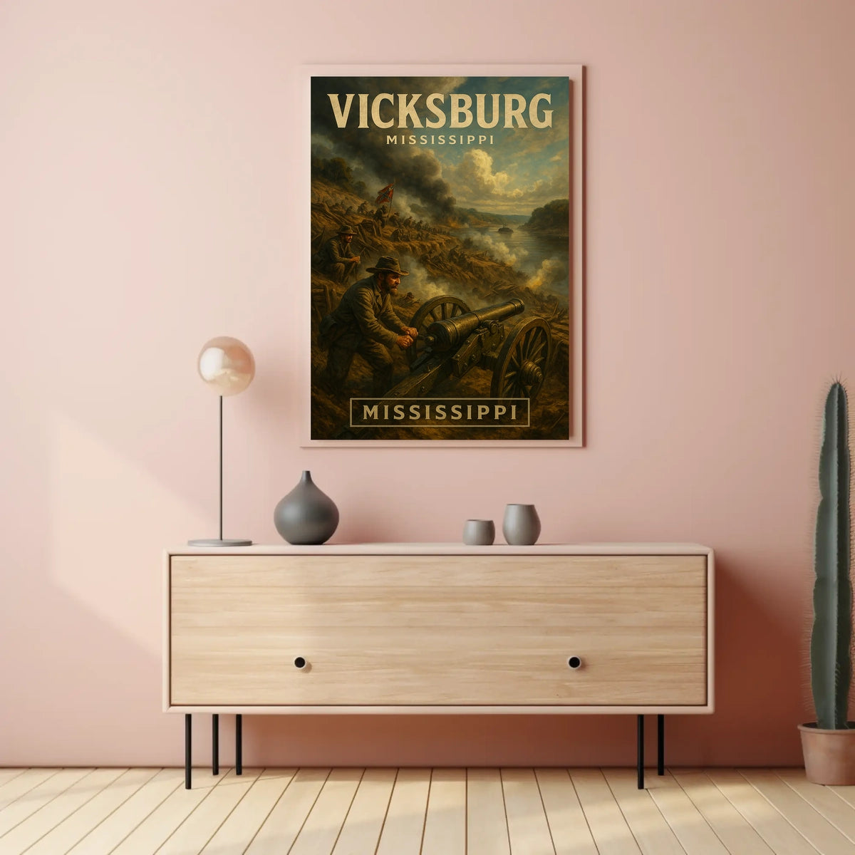 Vicksburg, Mississippi Poster
