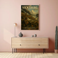 Vicksburg, Mississippi Poster
