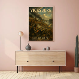 Vicksburg, Mississippi Poster