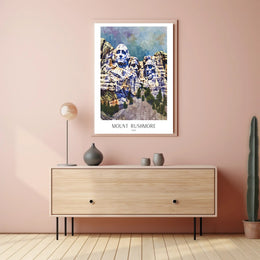 Mount Rushmore Poster PosterGoat