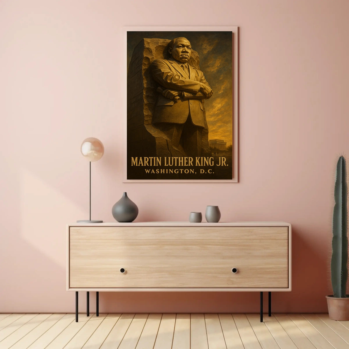 Martin Luther King Jr. Memorial Poster