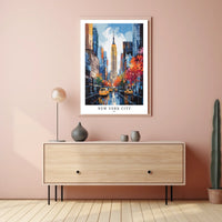 New York City Skyline Poster
