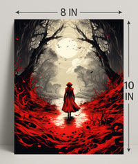 The Enchanted Forest Path Poster