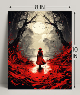 The Enchanted Forest Path Poster