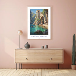 Furore Fjord Scenic Travel Poster PosterGoat