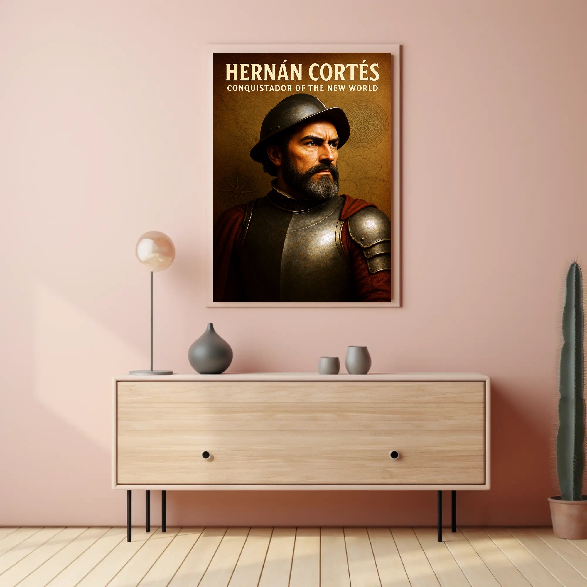Hernán Cortés Conquistador of the New World Poster PosterGoat