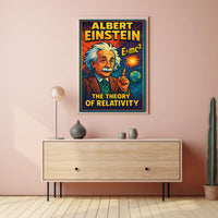 Albert Einstein The Theory Of Poster