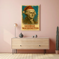 George Washington 1st President of the United States Christmas SeriesPoster