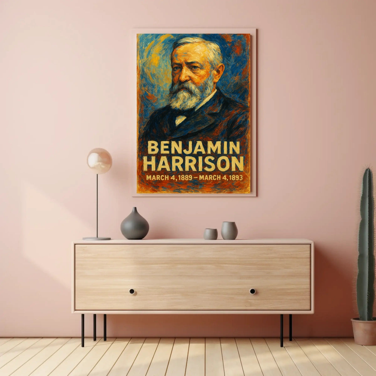 Benjamin Harrison Poster