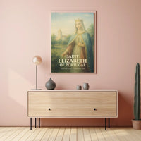 Saint Elizabeth Of Portugal Poster