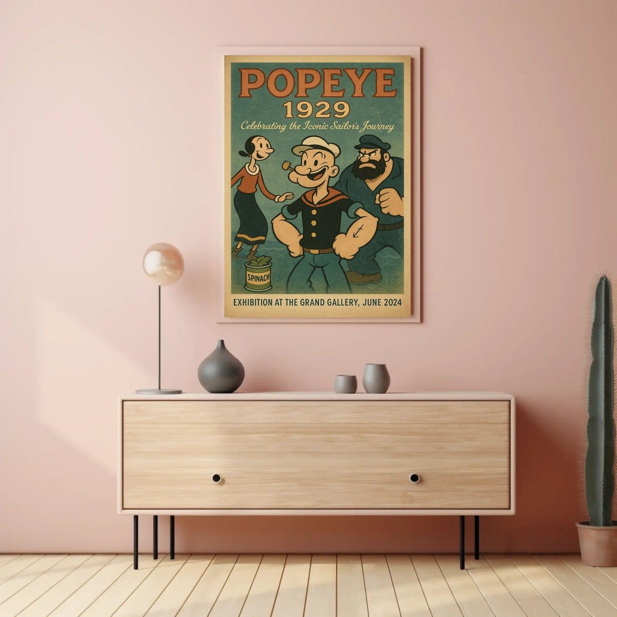 Popeye 1929 Art Poster POP-07