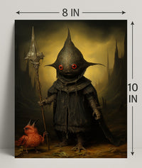 Enigmatic Guardian Of The Mystical Realm Poster