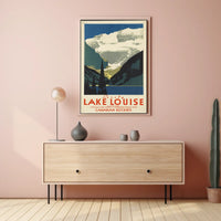 Lovely Lake Louise Poster