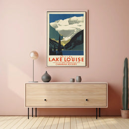 Lovely Lake Louise Poster
