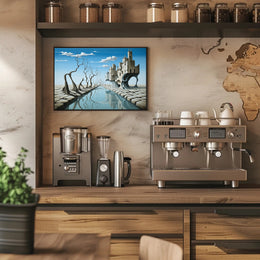 Surreal Desert Dreamscape Fantasy or Mythology Poster