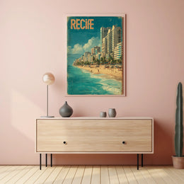 Recife Beachfront Poster