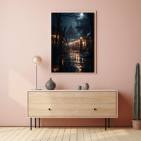 Enchanted Nightscape Poster