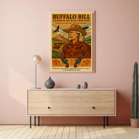 Buffalo Bill Legendary Heritage Adventure Poster Wall Art