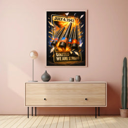 United We Are Strong July 4, 1943 Poster PosterGoat