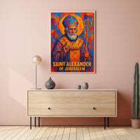 Saint Alexander of Jerusalem Poster
