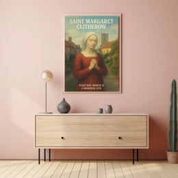 Saint Margaret Clitherow Poster