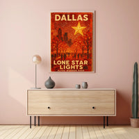 Dallas Lone Star Poster