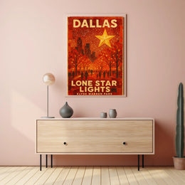 Dallas Lone Star Poster