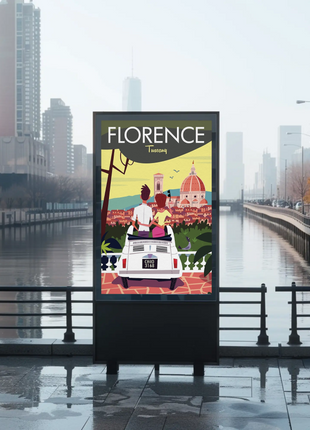 Florence Travel Poster