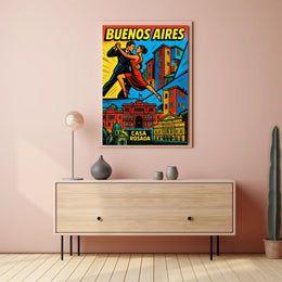 Buenos Aires A Vibrant Cityscape Poster