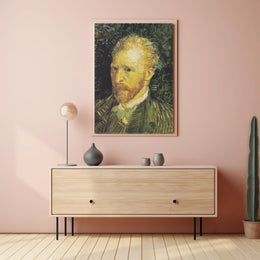 Vibrant Self-Portrait Poster