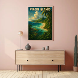 Virgin Islands Paradise Poster